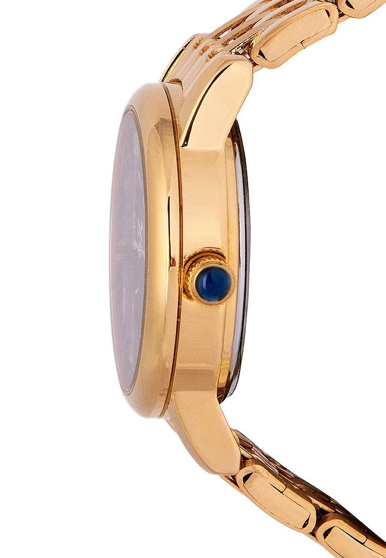 Valentino 20122322-BLACK DIAL Gold Stainless Steel Watch for Women-Watch Portal Philippines