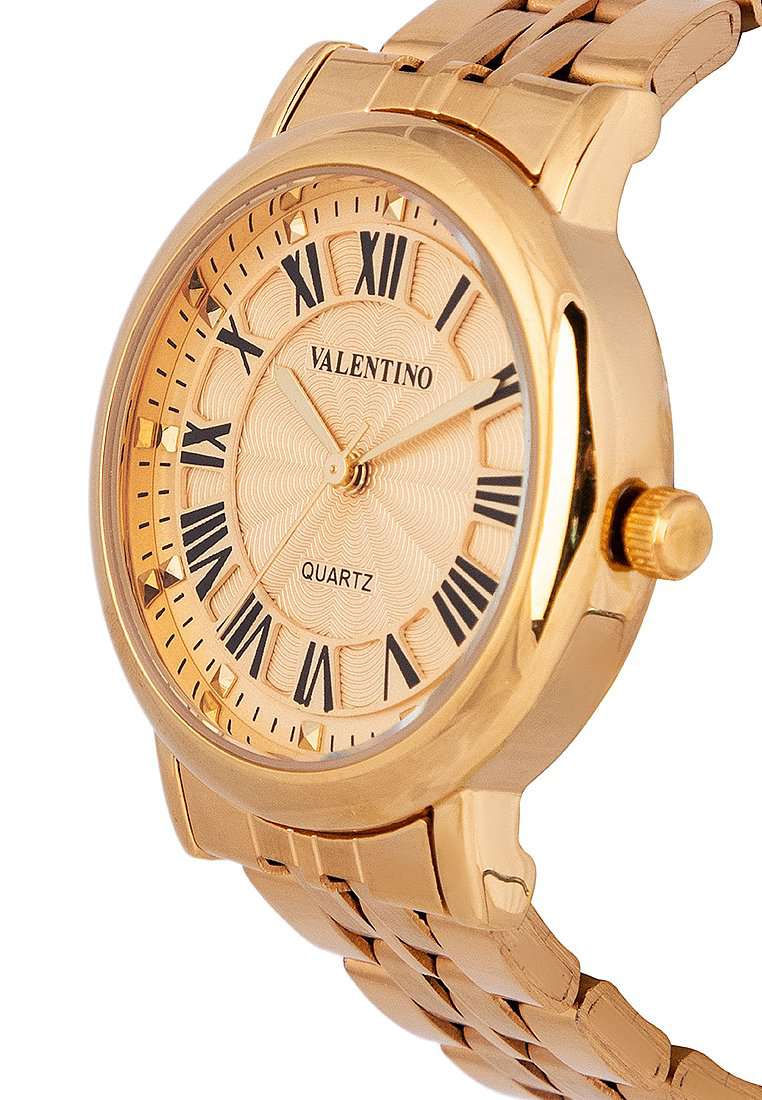 Valentino 20122325-GOLD DIAL Gold Stainless Watch for Women-Watch Portal Philippines