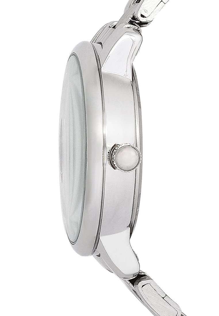 Valentino 20122327-BLACK DIAL Silver Stainless Strap for Women-Watch Portal Philippines