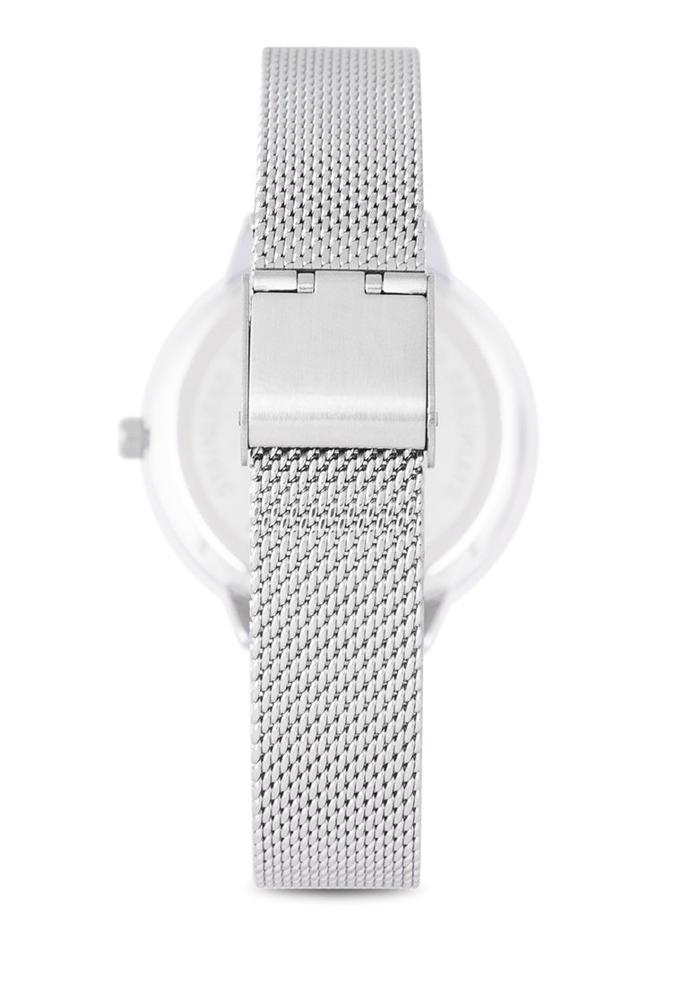 Valentino 20122341-SIL-BLUE DIAL Stainless Steel Strap Analog Watch for Women-Watch Portal Philippines