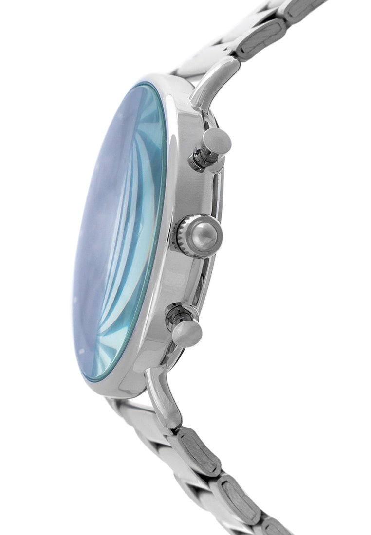 Valentino 20122354-BLUE DIAL Stainless Steel Strap Analog Watch for Men-Watch Portal Philippines