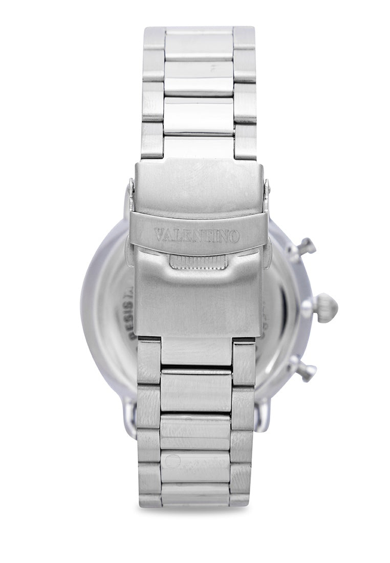 Valentino 20122354-WHITE DIAL Stainless Steel Strap Analog Watch for Men-Watch Portal Philippines