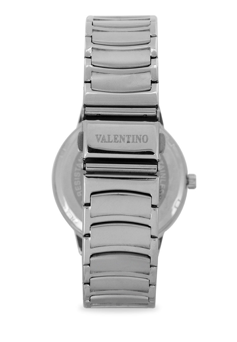 Valentino 20122356-BLUE DIAL Stainless Steel Strap Analog Watch for Men-Watch Portal Philippines