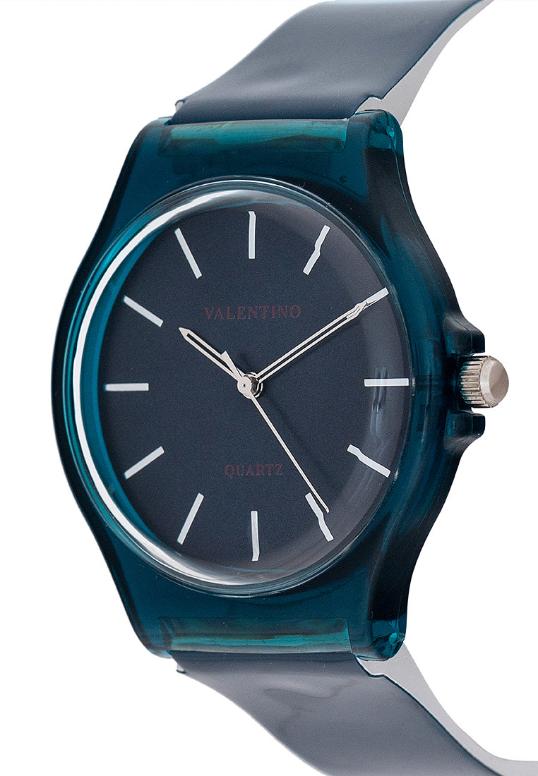 Valentino 20122369-BLUE Analog Plastic Strap Watch-Watch Portal Philippines