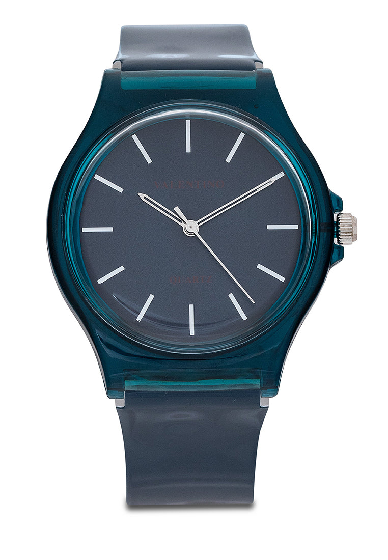 Valentino 20122369-BLUE Analog Plastic Strap Watch-Watch Portal Philippines