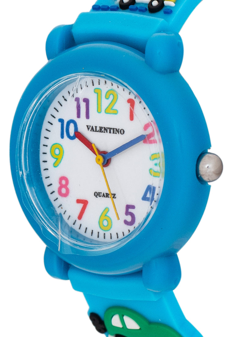 Valentino 20122370-BLUE Analog Rubber Strap Watch for Kids-Watch Portal Philippines