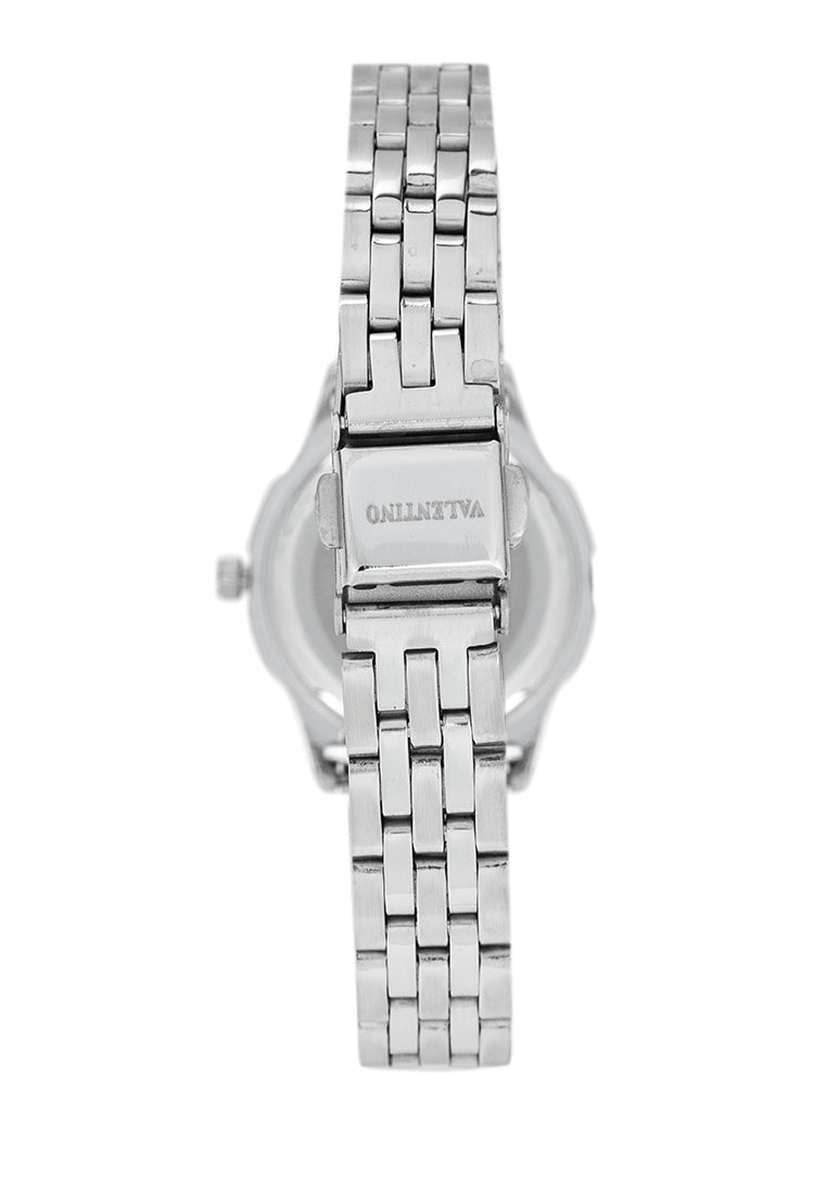 Valentino 20122378-SILVER DIAL Stainless Steel Strap Analog Watch for Women-Watch Portal Philippines