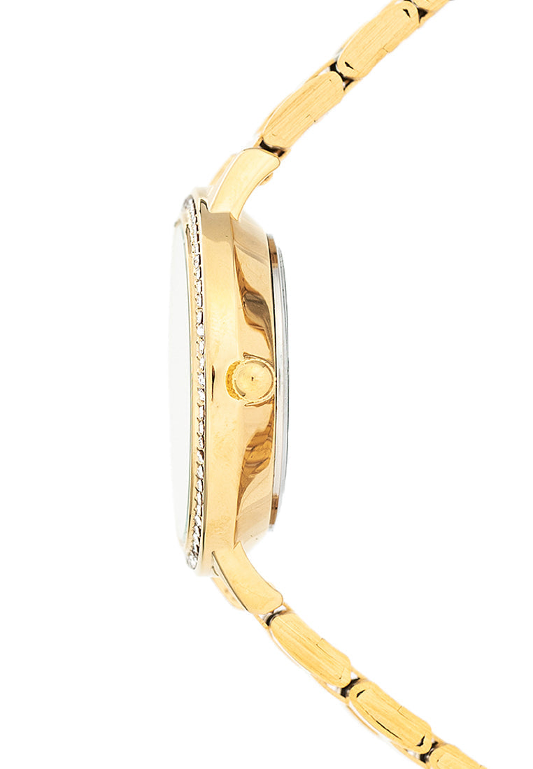 Valentino 20122379-GOLD - GOLD DIAL Stainless Steel Strap Analog Watch for Women-Watch Portal Philippines