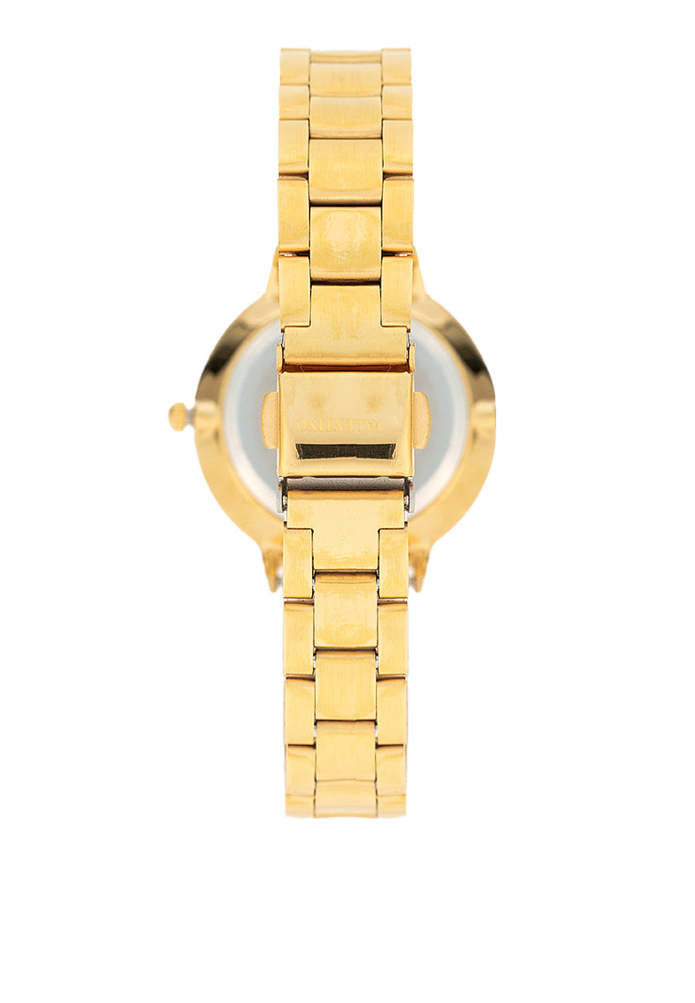Valentino 20122379-GOLD - MOP DIAL Stainless Steel Strap Analog Watch for Women-Watch Portal Philippines