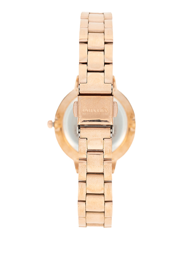 Valentino 20122380-ROSE DIAL Stainless Steel Strap Analog Watch for Women-Watch Portal Philippines