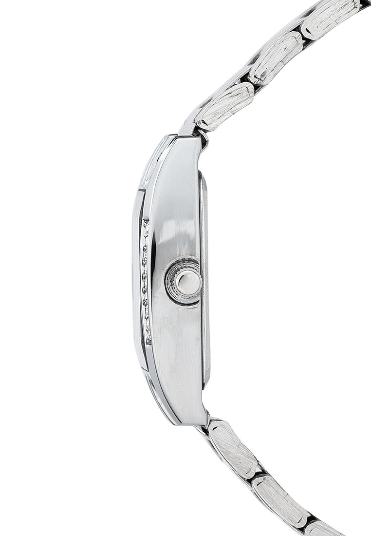 Valentino 20122384-WHITE DIAL Stainless Steel Strap Analog Watch for Women-Watch Portal Philippines