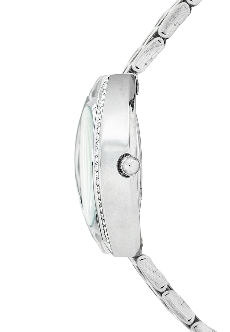 Valentino 20122386-SILVER DIAL Stainless Steel Strap Analog Watch for Women-Watch Portal Philippines