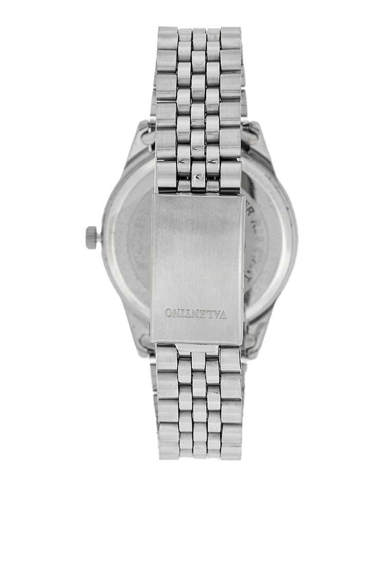 Valentino 20122393-BLUE DIAL Stainless Steel Strap Analog Watch for Men-Watch Portal Philippines