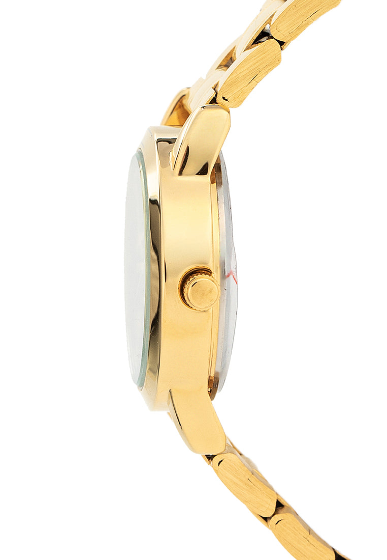 Valentino 20122394-BLACK DIAL Stainless Steel Strap Analog Watch for Women-Watch Portal Philippines