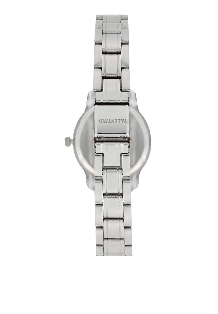 Valentino 20122396-SILVER DIAL Stainless Steel Strap Analog Watch for Women-Watch Portal Philippines
