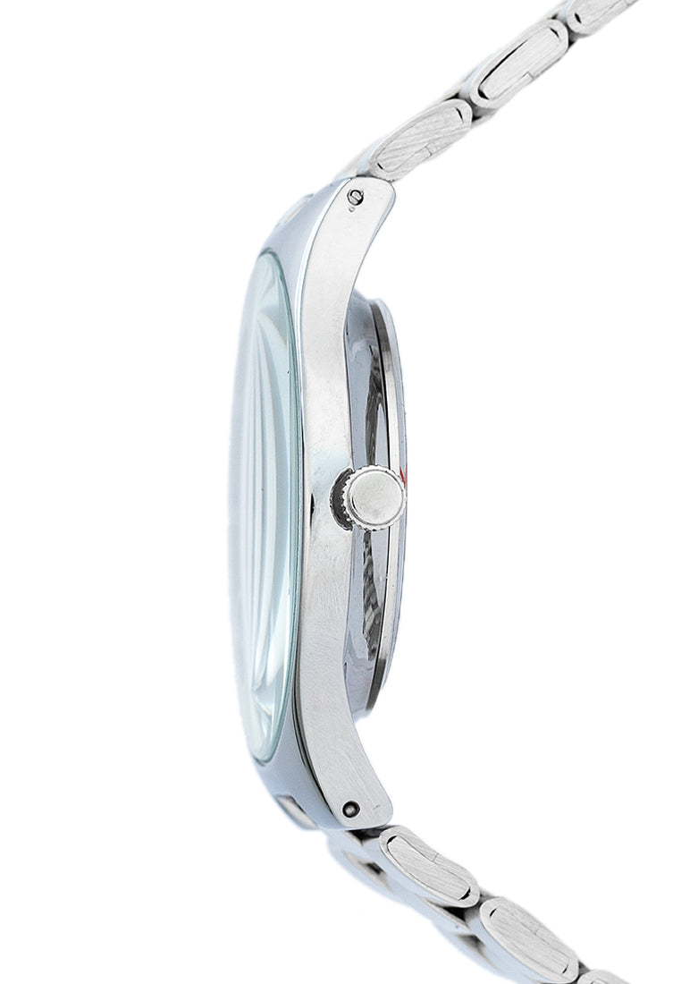 Valentino 20122399-BLACK DIAL Stainless Steel Strap Analog Watch for Women-Watch Portal Philippines