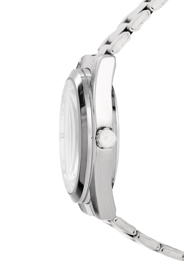 Valentino 20122401-WHITE DIAL Stainless Steel Strap Analog Watch for Men-Watch Portal Philippines