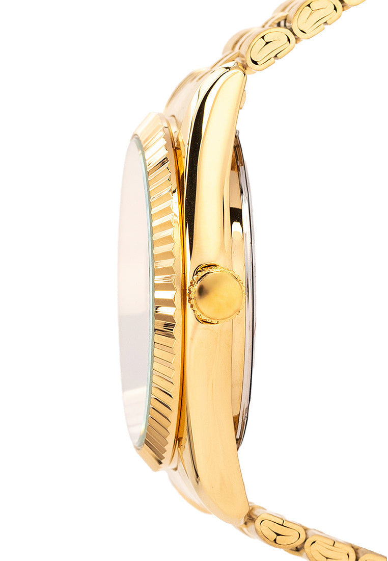 Valentino 20122402-GOLD - GOLD DIAL Stainless Steel Strap Analog Watch for Men-Watch Portal Philippines