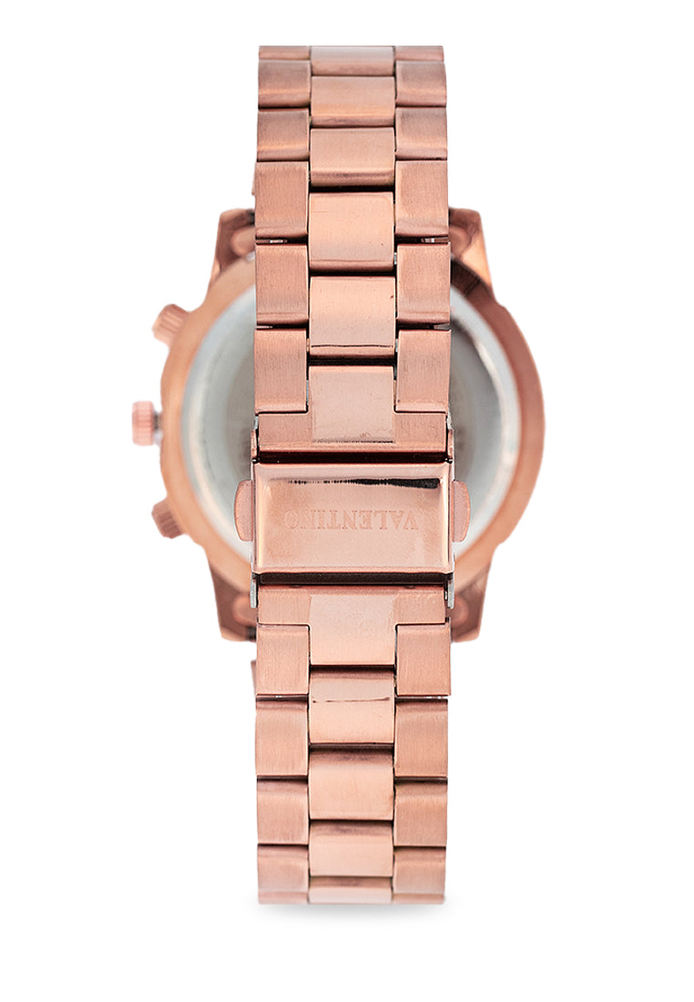 Valentino 20122407-ROSE DIAL Stainless Steel Strap Analog Watch for Women-Watch Portal Philippines