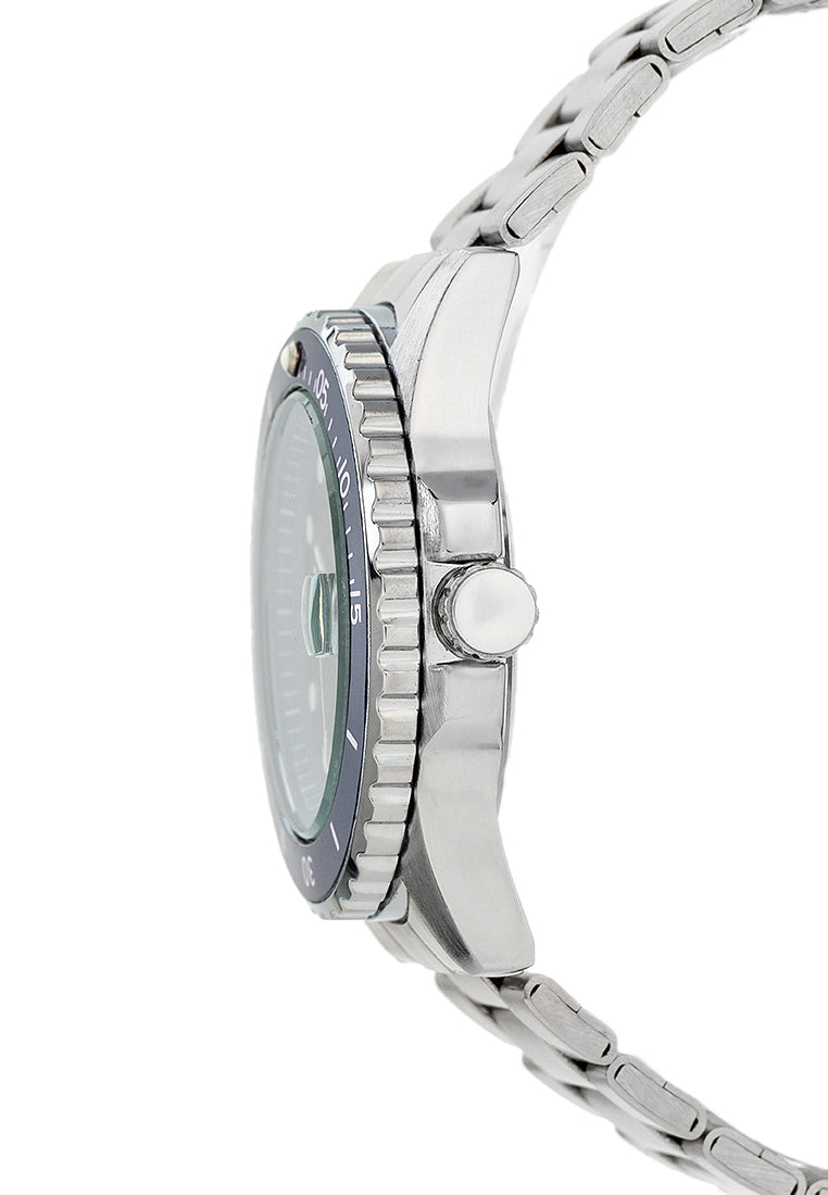 Valentino 20122410-BLUE DIAL Stainless Steel Strap Analog Watch for Men-Watch Portal Philippines