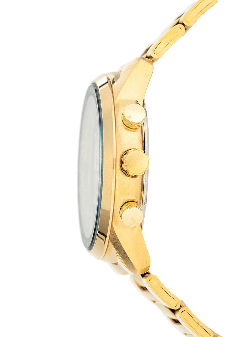 Valentino 20122412-BLACK DIAL Stainless Steel Strap Analog Watch for Men-Watch Portal Philippines