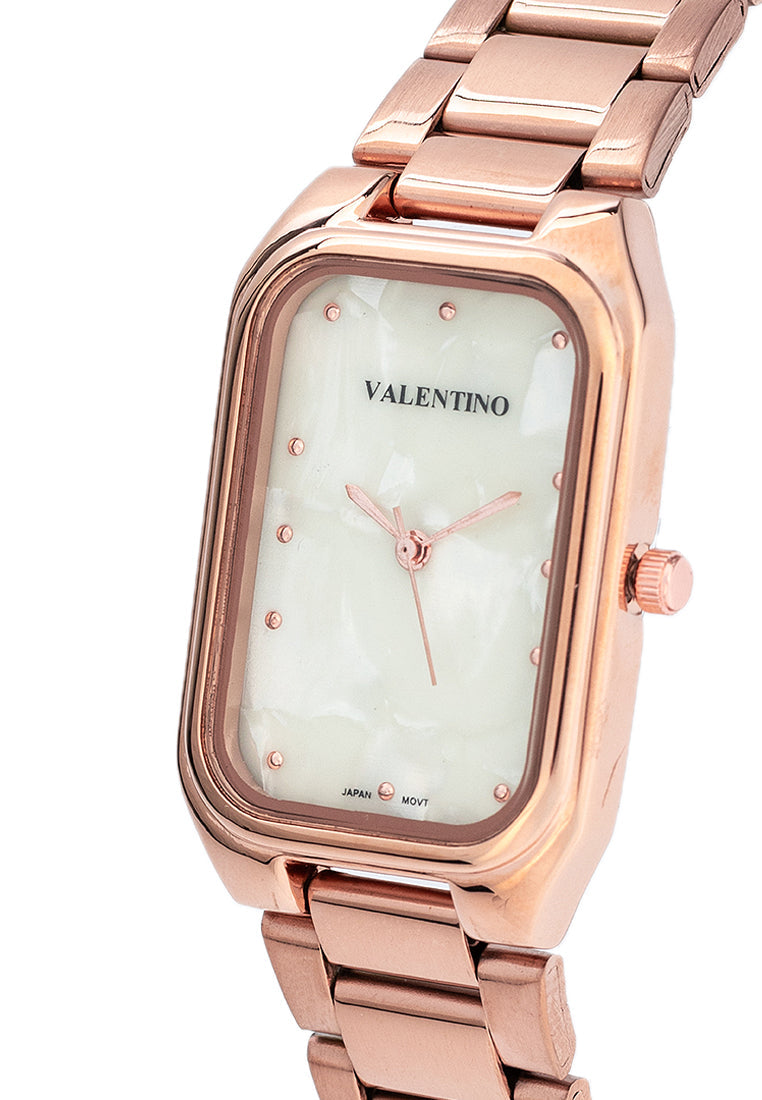 Valentino 20122416-MOP DIAL Stainless Steel Strap Analog Watch for Women-Watch Portal Philippines