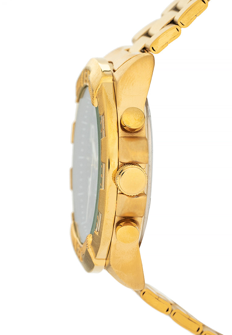 Valentino 20122418-BLACK DIAL Stainless Steel Strap Analog Watch for Men-Watch Portal Philippines