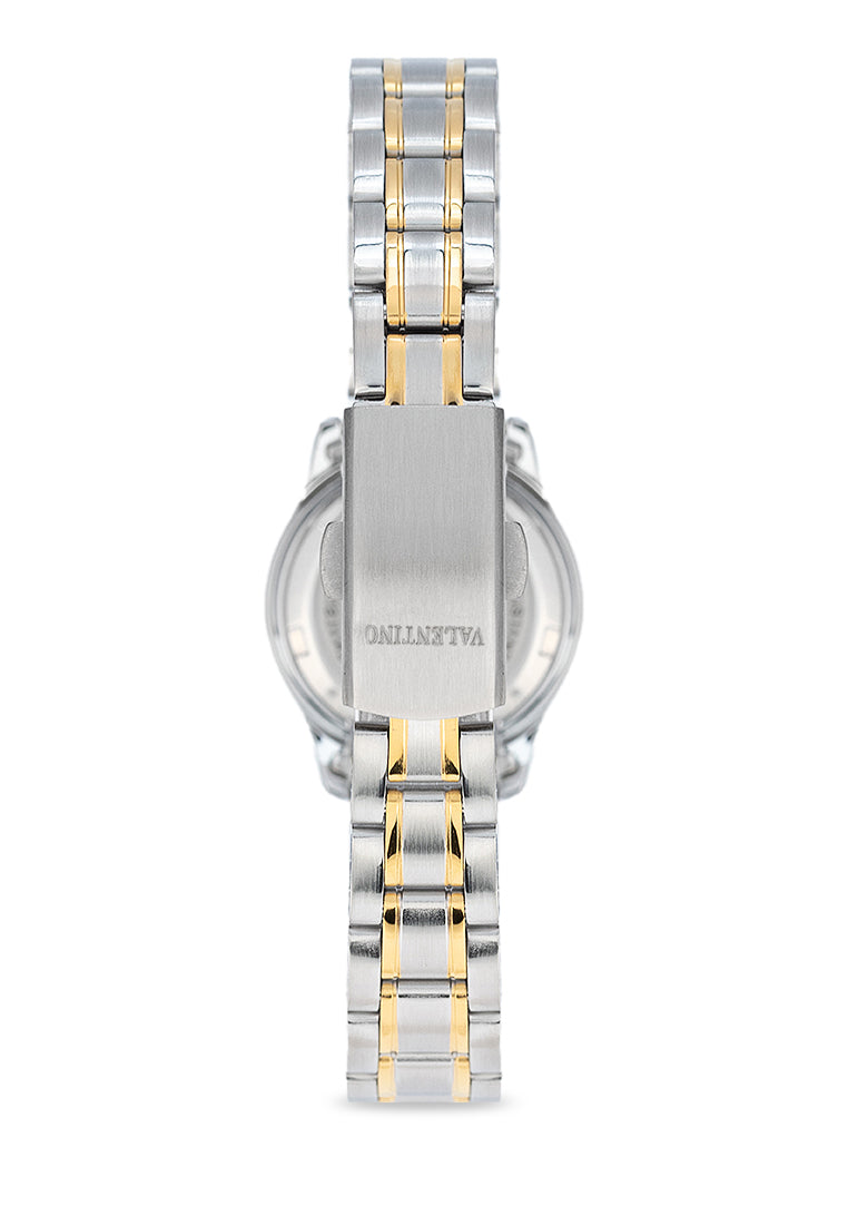 Valentino 20122423-TWO TONE - SILVER DIAL Stainless Steel Strap Analog Watch for Women-Watch Portal Philippines