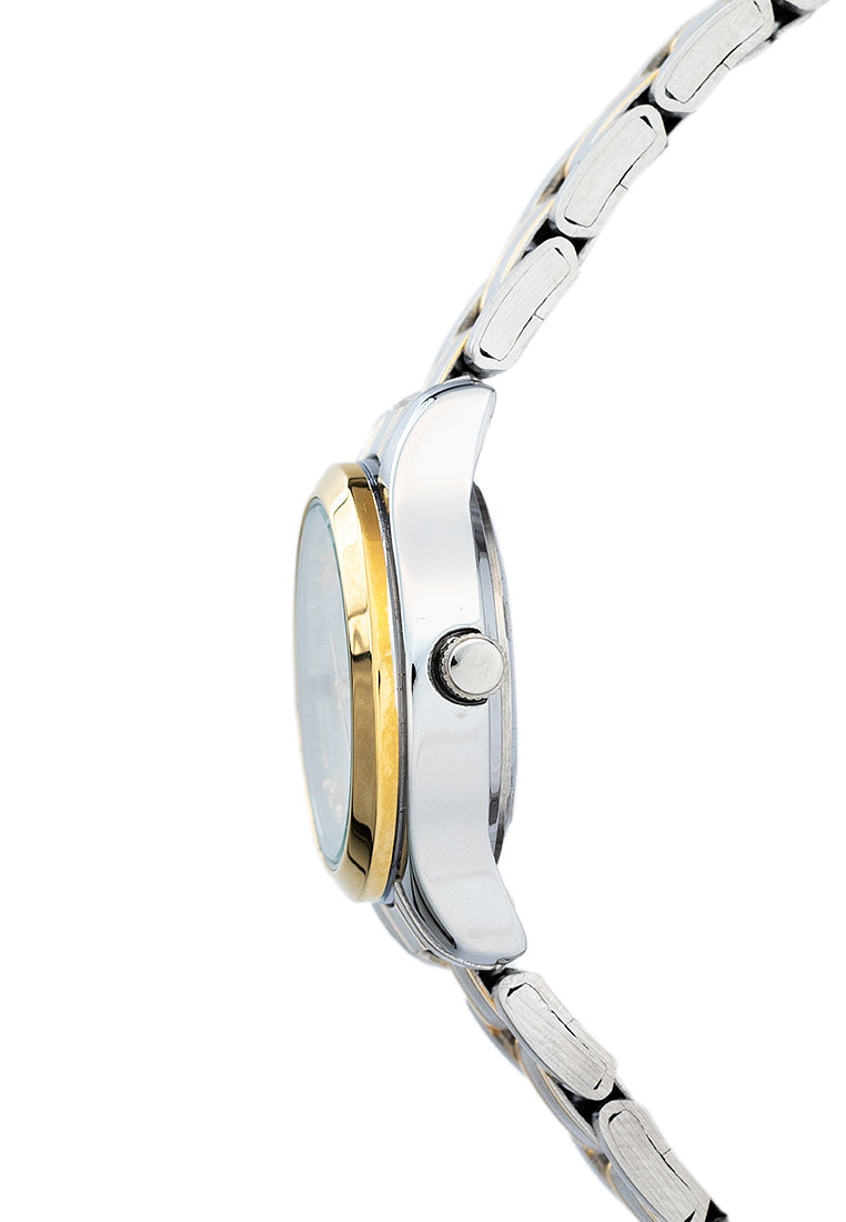 Valentino 20122423-TWO TONE - SILVER DIAL Stainless Steel Strap Analog Watch for Women-Watch Portal Philippines