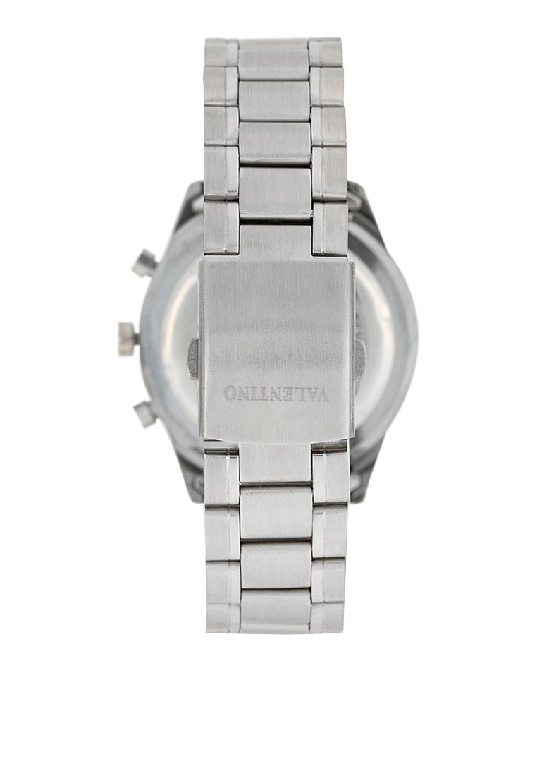 Valentino 20122427-BLUE DIAL Stainless Steel Strap Analog Watch for Men-Watch Portal Philippines