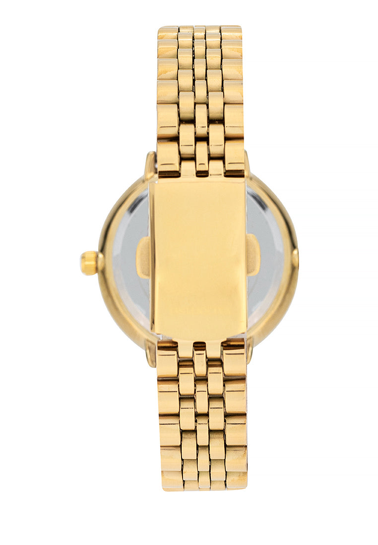 Valentino 20122428-GOLD DIAL Stainless Steel Strap Analog Watch for Women-Watch Portal Philippines