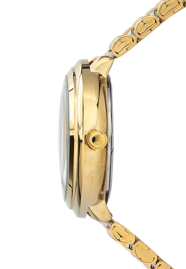 Valentino 20122428-GOLD DIAL Stainless Steel Strap Analog Watch for Women-Watch Portal Philippines