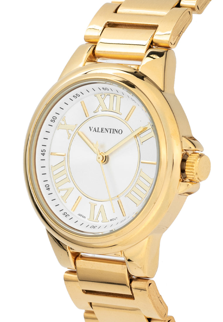 Valentino 20122430-SILVER DIAL Stainless Steel Strap Analog Watch for Women-Watch Portal Philippines