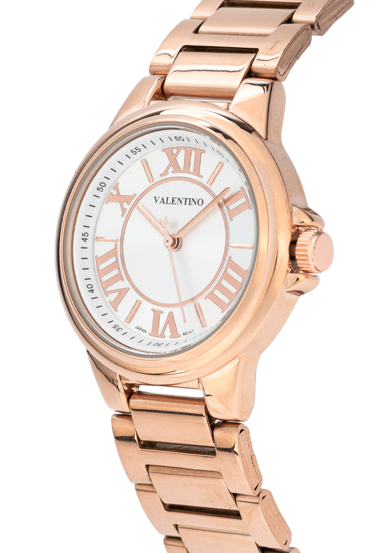 Valentino 20122431-SILVER DIAL Stainless Steel Strap Analog Watch for Women-Watch Portal Philippines