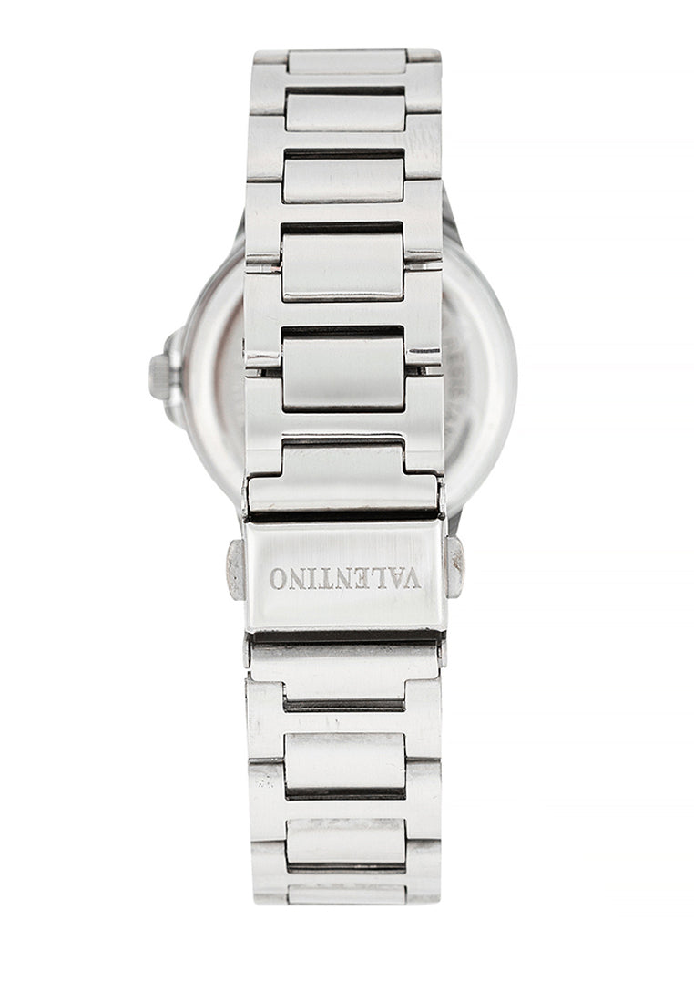 Valentino 20122432-SILVER DIAL Stainless Steel Strap Analog Watch for Women-Watch Portal Philippines