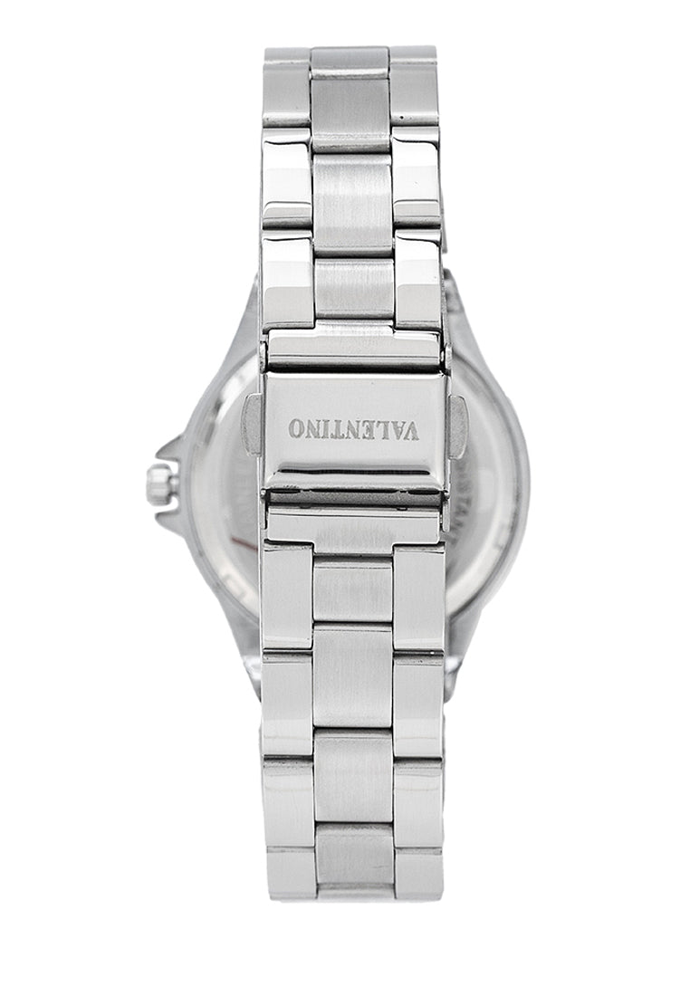 Valentino 20122435-SILVER DIAL Stainless Steel Strap Analog Watch for Women-Watch Portal Philippines