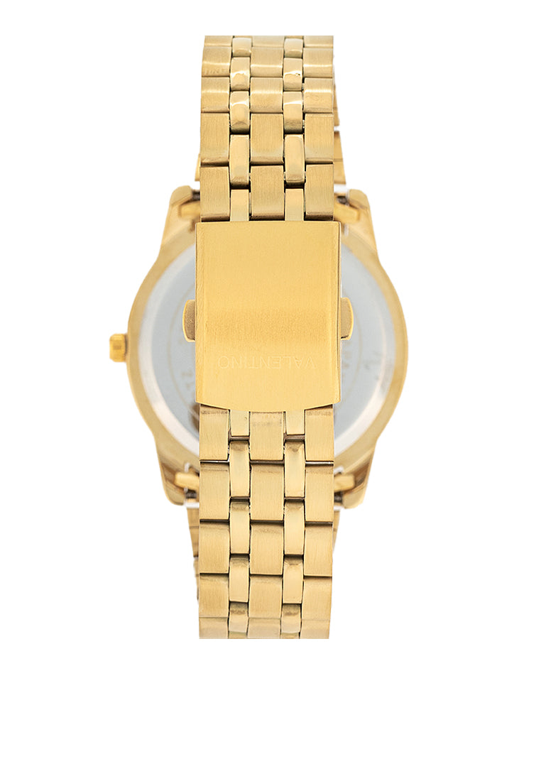 Valentino 20122437-WHITE DIAL Stainless Steel Strap Analog Watch for Men-Watch Portal Philippines