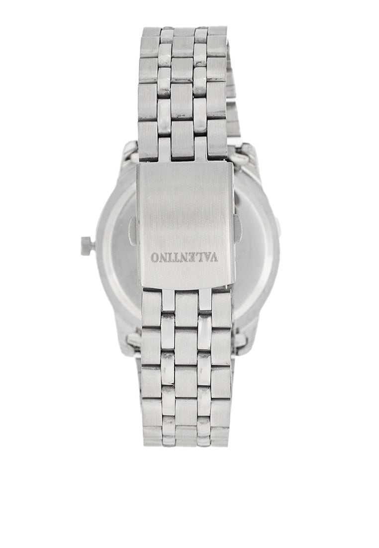 Valentino 20122438-BLUE DIAL Stainless Steel Strap Analog Watch for Men-Watch Portal Philippines