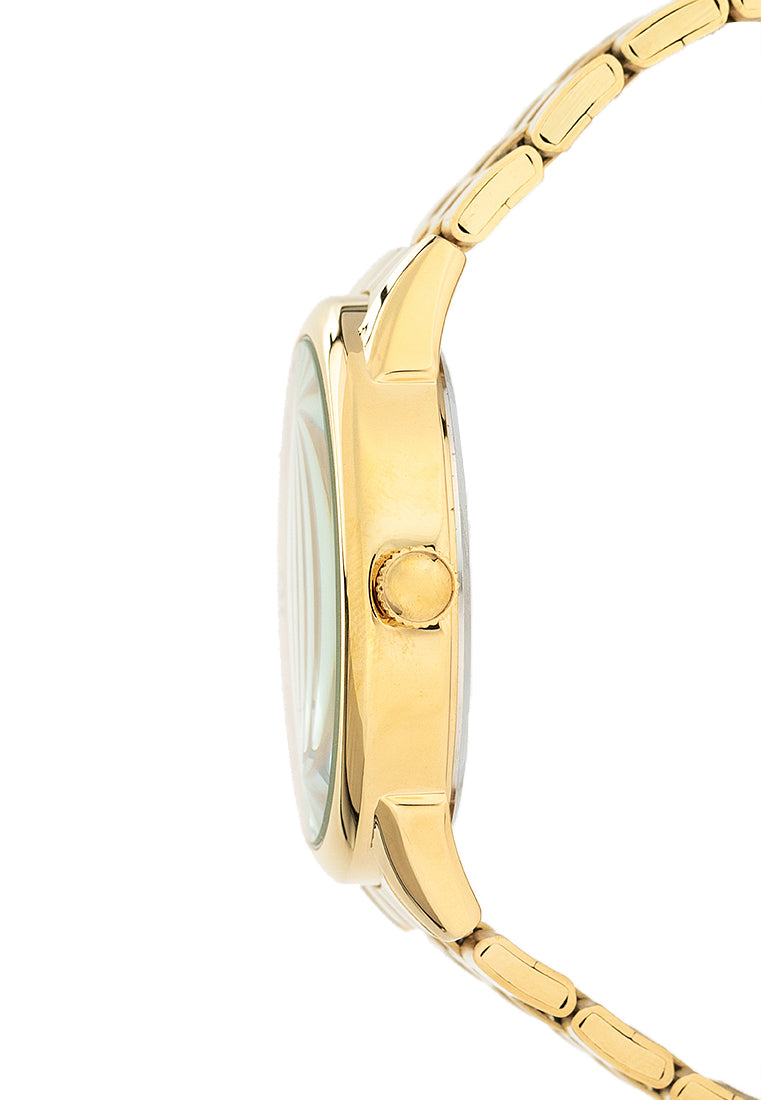 Valentino 20122439-GOLD DIAL Stainless Steel Strap Analog Watch for Men-Watch Portal Philippines