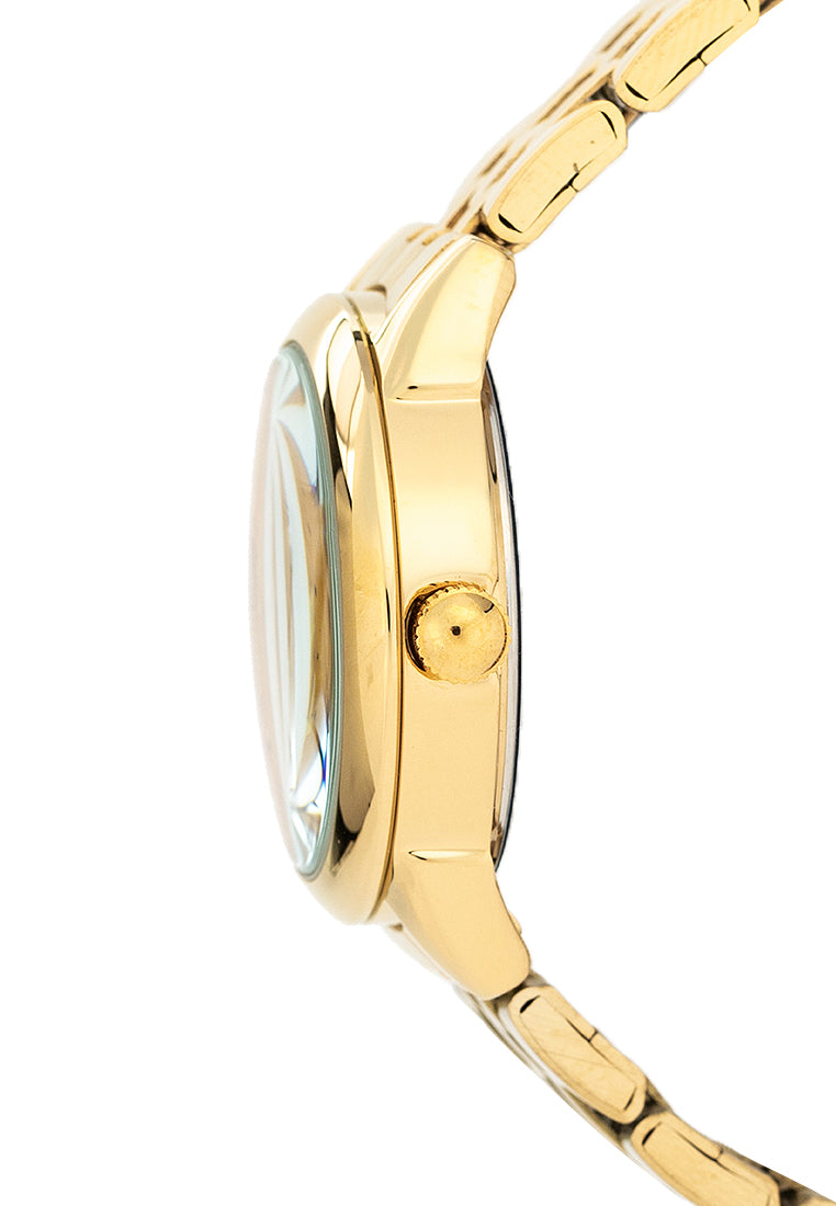 Valentino 20122440-GOLD DIAL Stainless Steel Strap Analog Watch for Women-Watch Portal Philippines