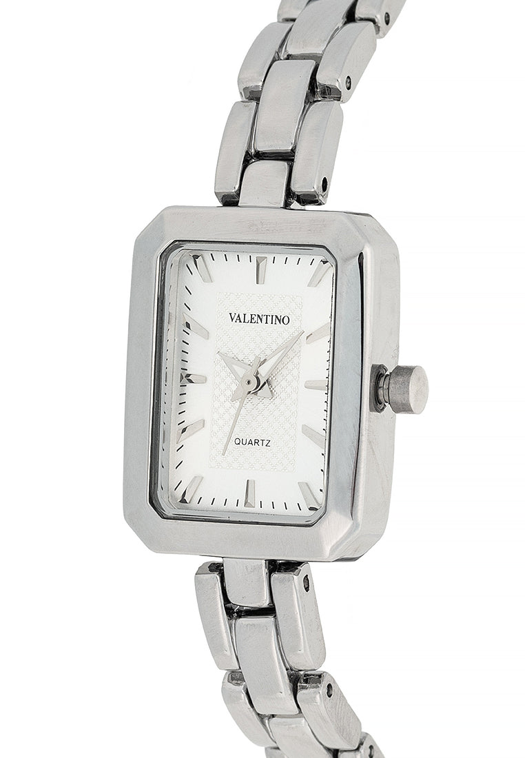 Valentino 20122444-SILVER DIAL Alloy Strap Analog Watch for Women-Watch Portal Philippines