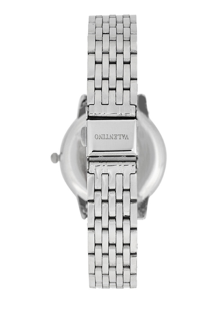 Valentino 20122447-SILVER DIAL Stainless Steel Strap Analog Watch for Women-Watch Portal Philippines