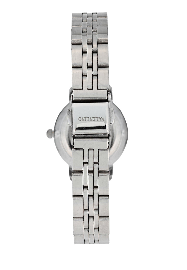 Valentino 20122449-WHITE DIAL Stainless Steel Strap Analog Watch for Women-Watch Portal Philippines