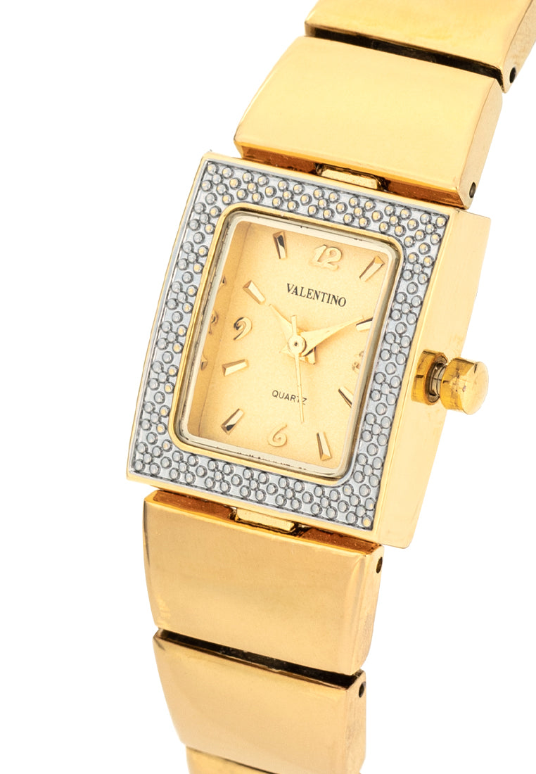 Valentino 20122450-GOLD DIAL Alloy Strap Analog Watch for Women-Watch Portal Philippines