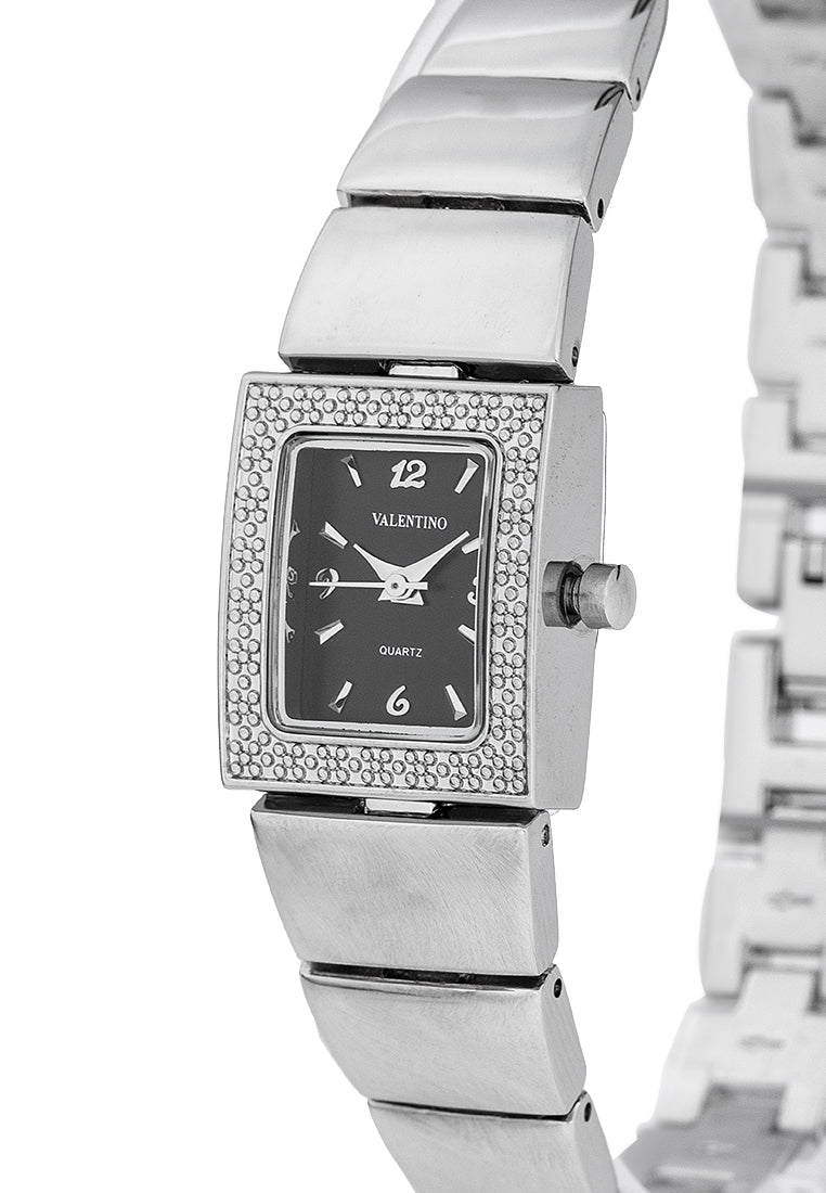 Valentino 20122451-BLACK DIAL Alloy Strap Analog Watch for Women-Watch Portal Philippines