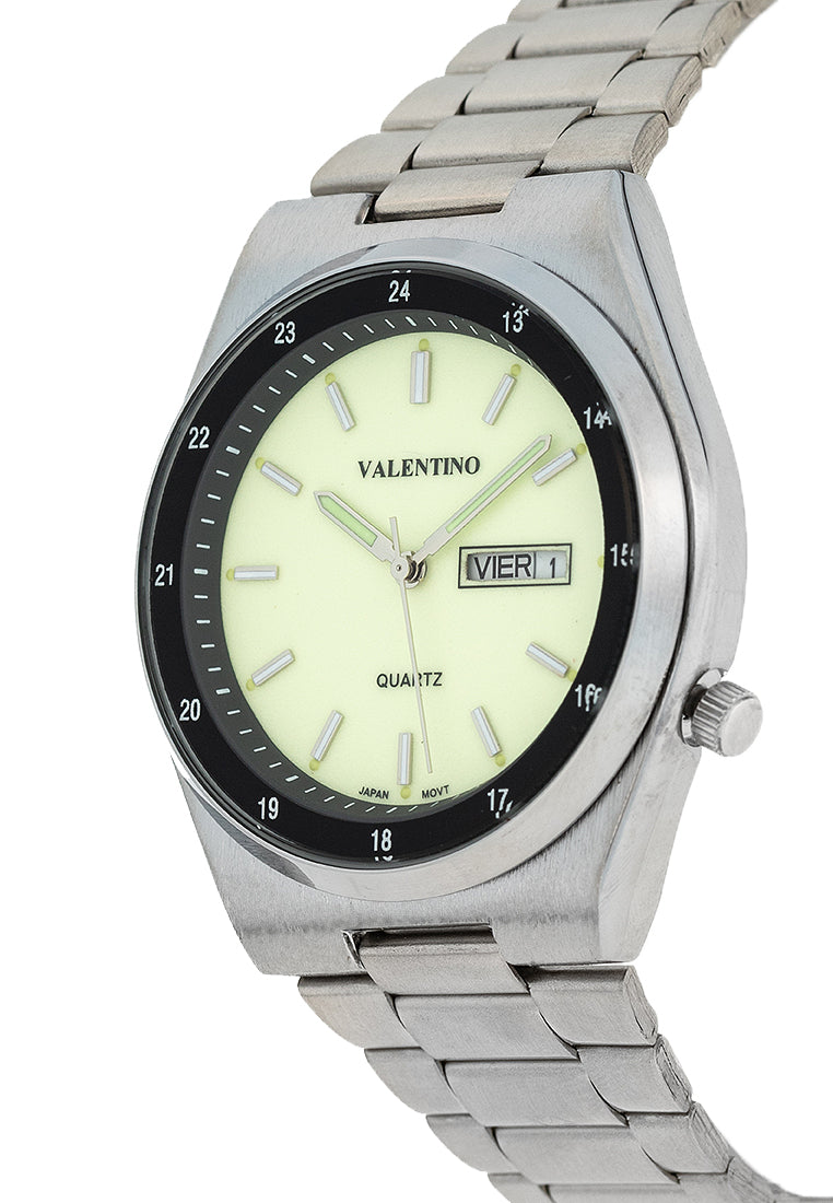 Valentino 20122453-LUMI DIAL Stainless Steel Strap Analog Watch for Men-Watch Portal Philippines