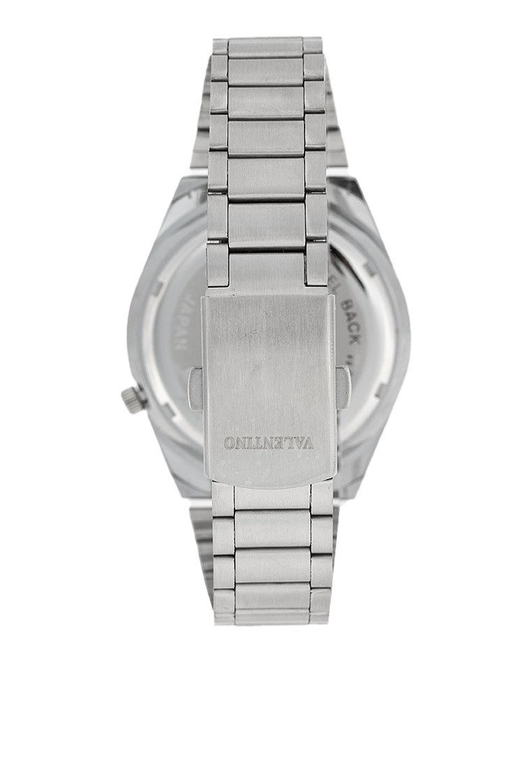 Valentino 20122453-WHITE DIAL Stainless Steel Strap Analog Watch for Men-Watch Portal Philippines