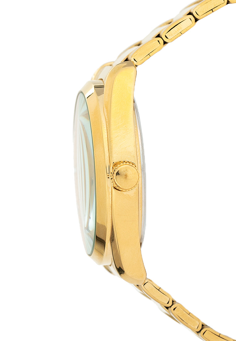 Valentino 20122454-GOLD DIAL Stainless Steel Strap Analog Watch for Men-Watch Portal Philippines