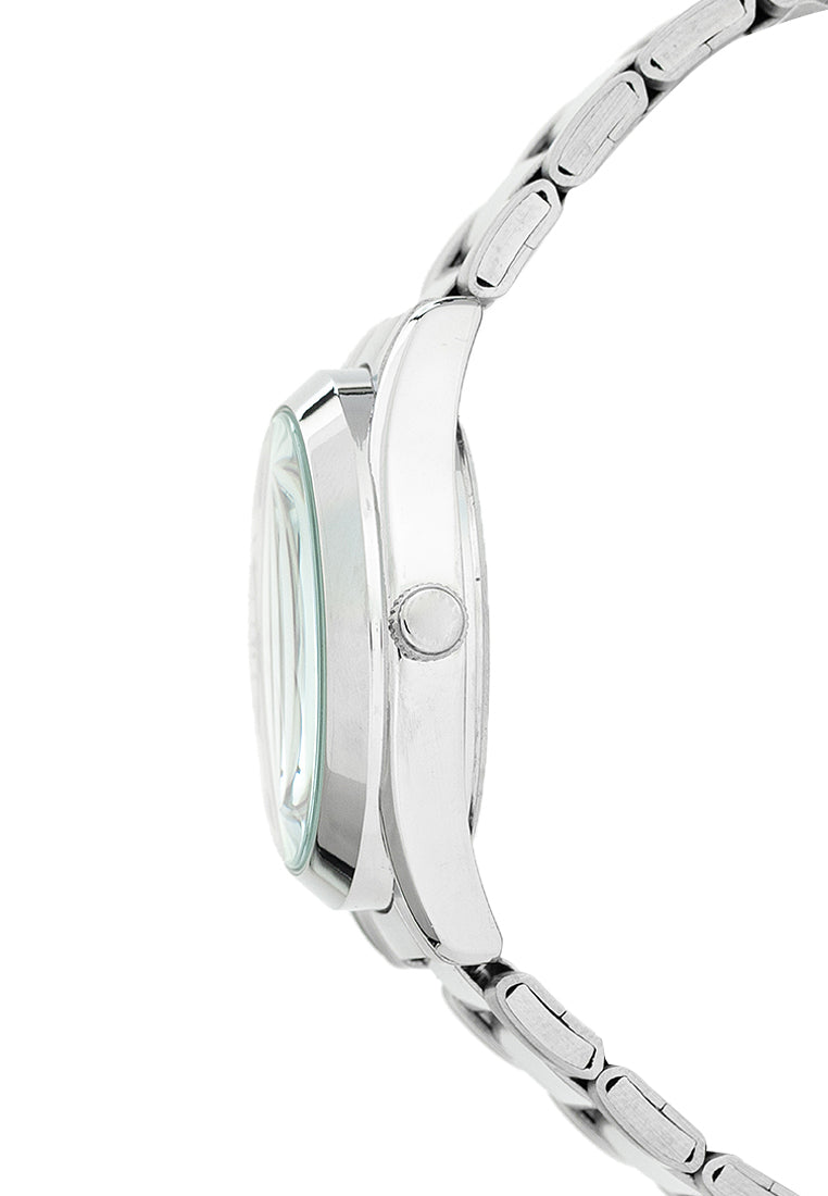 Valentino 20122459-WHITE DIAL - ROSE INDEX Stainless Steel Strap Analog Watch for Women-Watch Portal Philippines