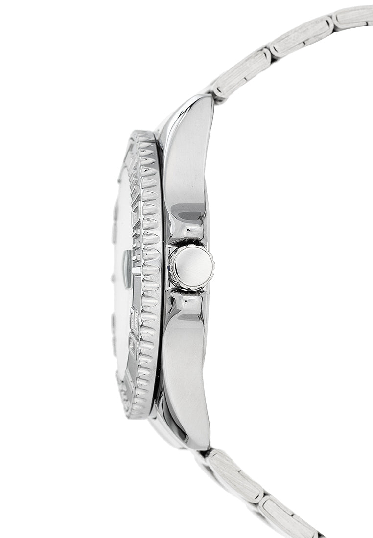 Valentino 20122465-WHITE DIAL Stainless Steel Strap Analog Watch for Men-Watch Portal Philippines